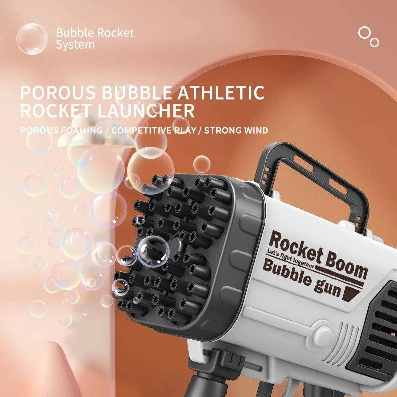 64-Holes Gatling Bubble Guns For Kids 64-Holes Gatling Bubble Guns For Kids